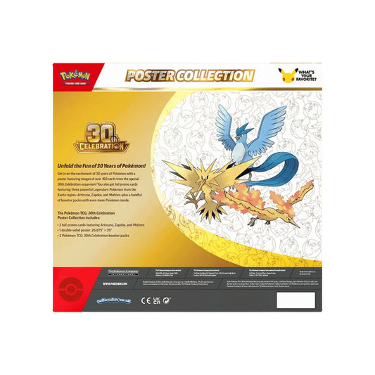 Coffret Poster Collection 30th Celebration 🇬🇧