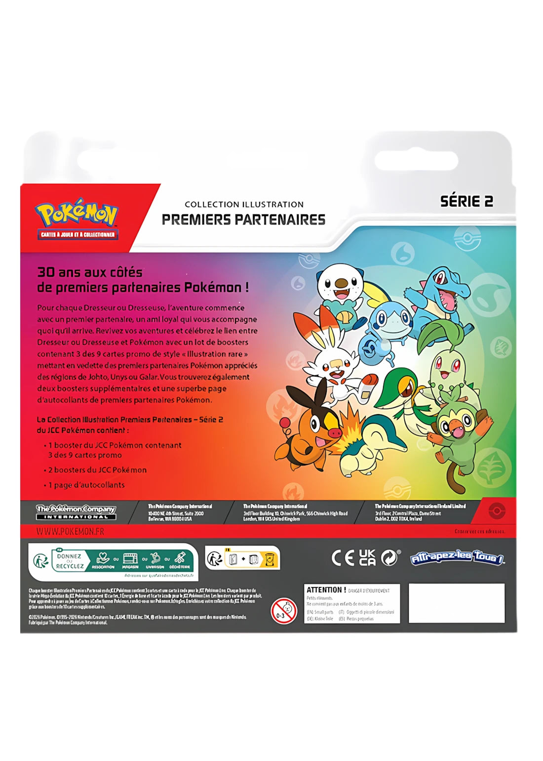 Coffret Premiers Partenaires Collection Illustration (Série 2)