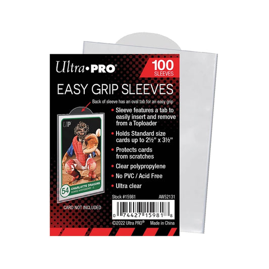 Sleeves de protection pour carte avec languette Ultra Pro 100pcs
