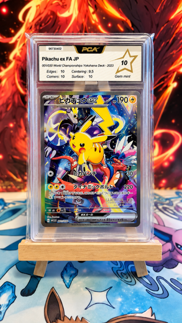 Pikachu EX WCS23 001 - PCA 10