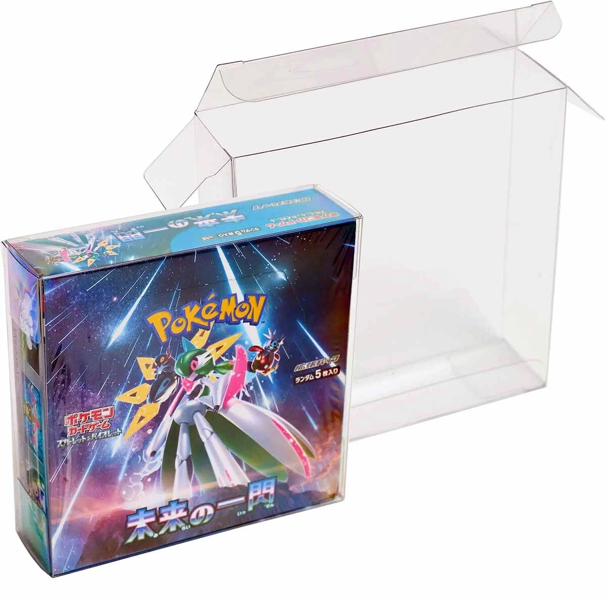 Protection semi-rigide pour display de boosters japonaise