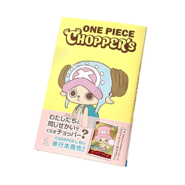 Livre One Piece Chopper + Carte promotionnelle exclusive officielle