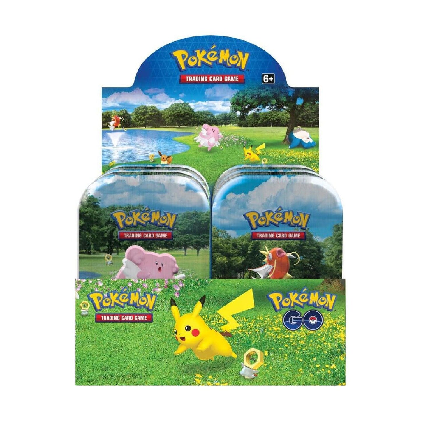 Display de mini-tin Pokémon GO