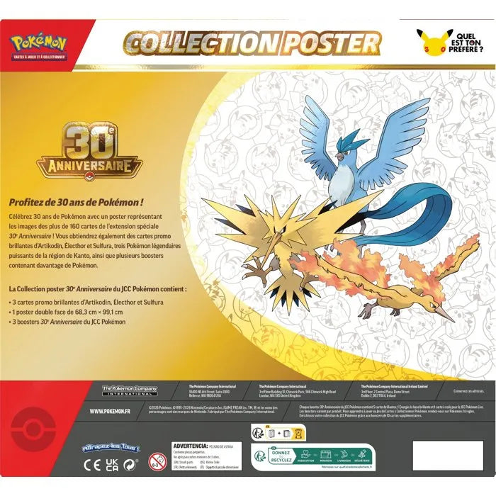 Coffret collection Poster 30e Anniversaire 🇨🇵